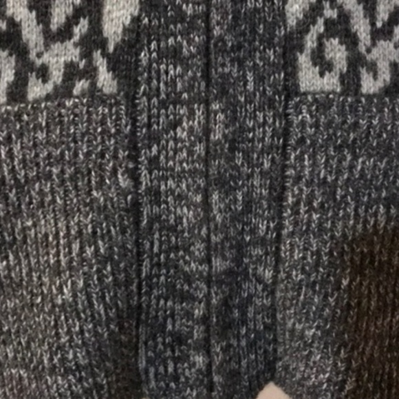 Rebecca Taylor Gray Hooded Zipper Cardigan Sweater - Picture 5 of 5